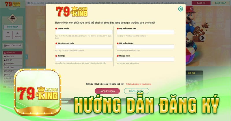 Hướng dẫn đăng ký