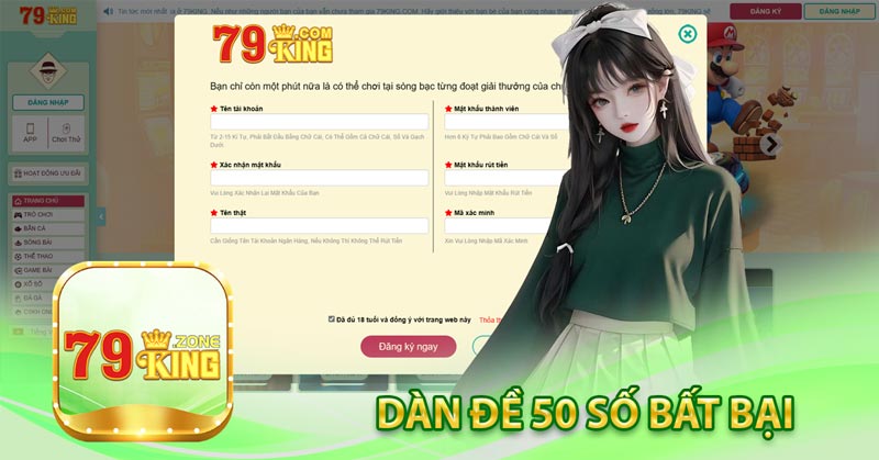 Dàn Đề 50 Số Bất Bại