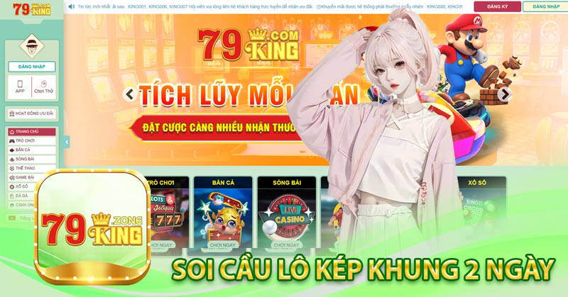 Soi cầu lô kép khung 2 ngày