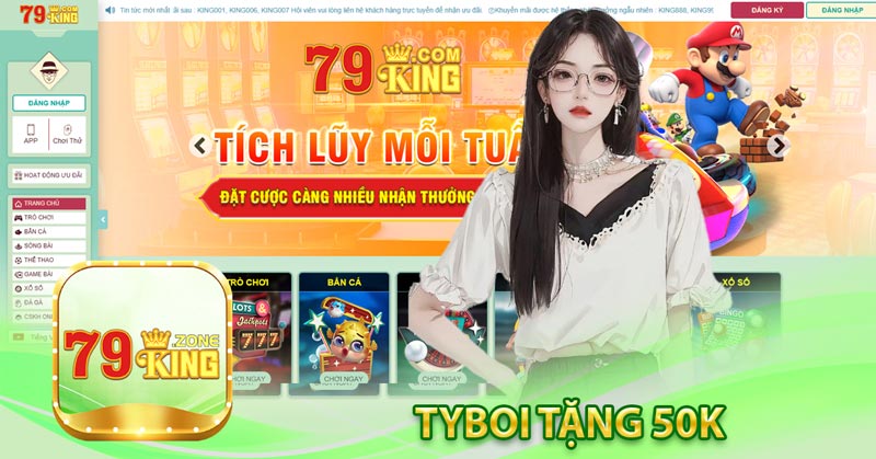 Tyboi tặng 50k