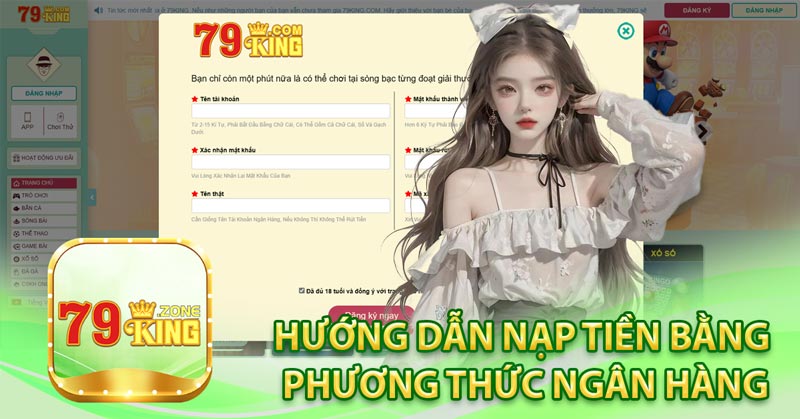 Hướng dẫn nạp rút